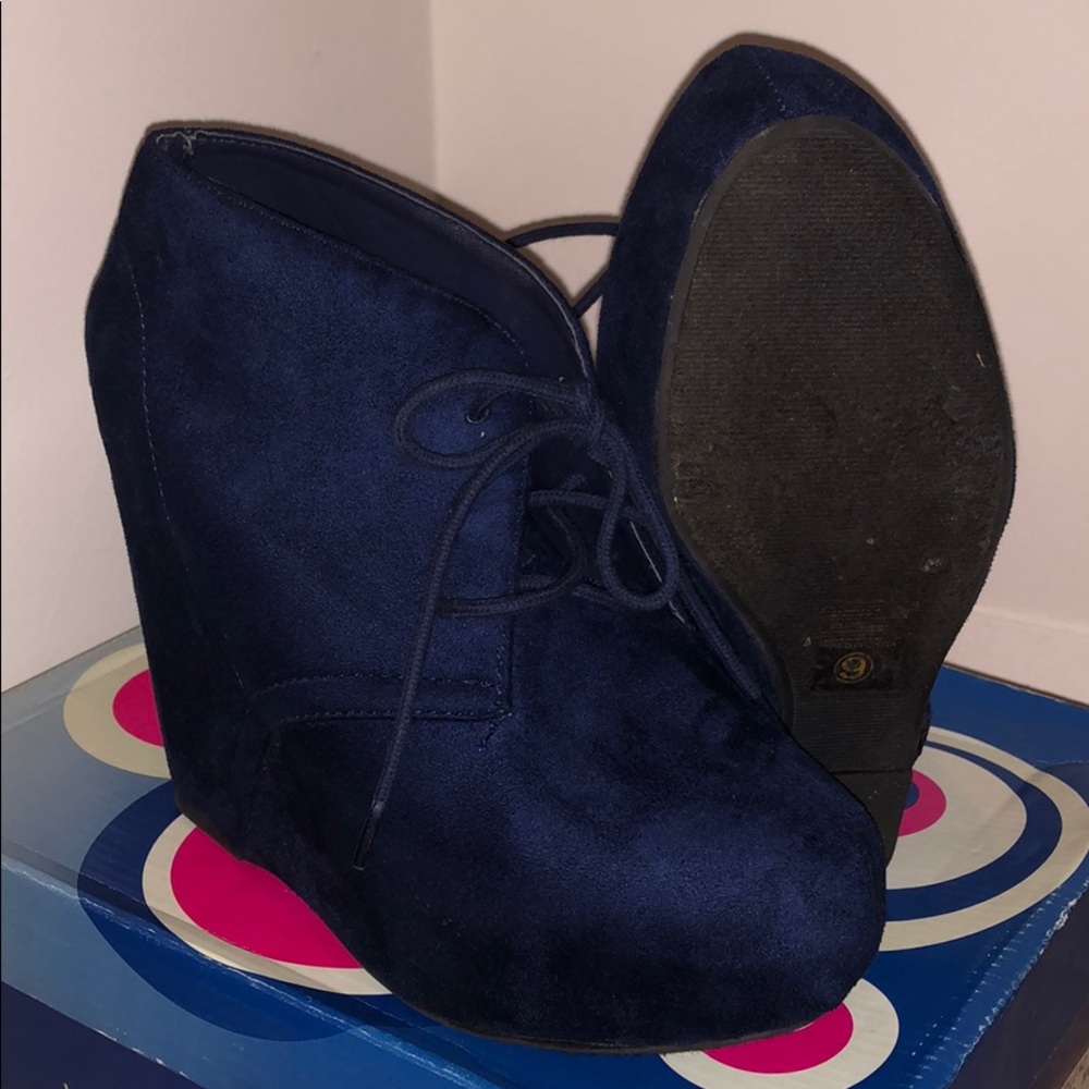 Wedge Booties
